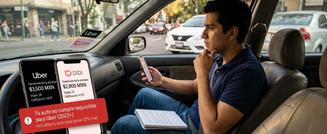 Uber o DiDi en 2026: cuánto te queda de verdad