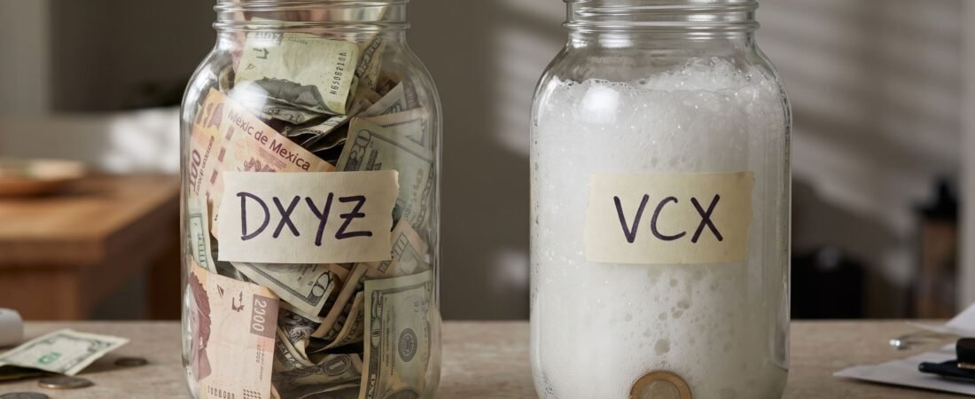 DXYZ y VCX no son ETFs: qué compras de verdad